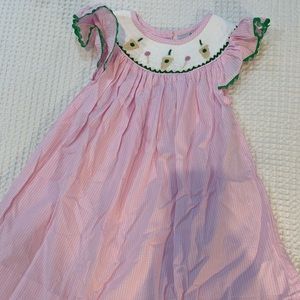 NWOT smocked Starbucks dress